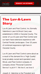 Mobile Screenshot of luvalawn.com